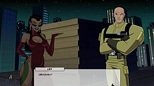 Teen with Big Tits Sucks Monster Cock in Hentai