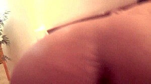 a guy warms up his macho partner