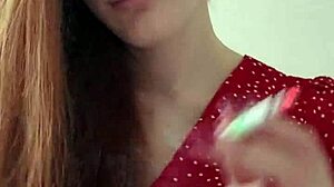 Alice Smoking With Red Hair