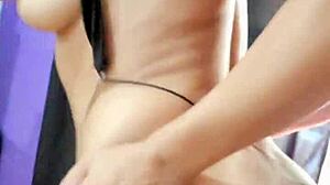 Tiktoker Twerks on Cock for Anal Creampie