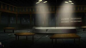 Teen with Big Tits Sucks Monster Cock in Hentai