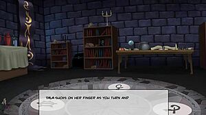 Teen with Big Tits Sucks Monster Cock in Hentai