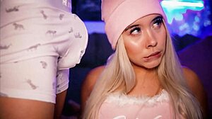 hey, i’m just a innocent-faced blonde wantin’ to get my stepbro’s cock hard!