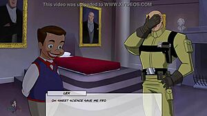 Teen with Big Tits Sucks Monster Cock in Hentai