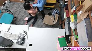 Sexy Cutie Penelope Banged Hard for Theft