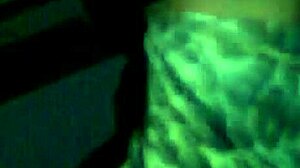 mature ebony milf gives sloppy blowjob to big black cock