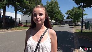 Small slut lady bug hard fucked on a pool table