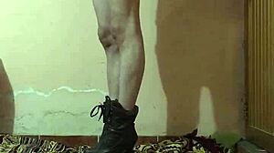 Innocent young person explores new experiences