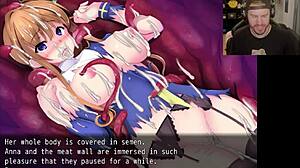 Monster Seed Swallows Nun's Pussy!