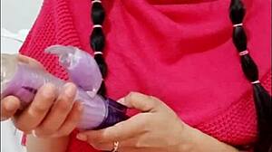 Hot teen 18+ deepthroats cock and gets fucked with toys.