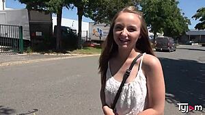 Small slut lady bug hard fucked on a pool table