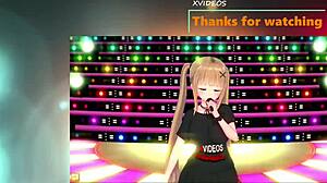 Eastern Wind-Seeing Yuuka Gets Breasts Rubbed Heavily In 3Dcg Big Breasts Anime Video Touhou Project Hentai Game