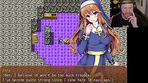 Monster Seed Swallows Nun's Pussy!