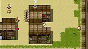 Hgame shera in hotel part-time job exposing chest