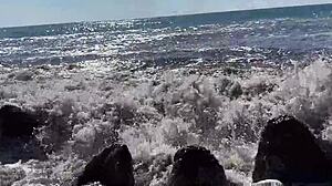 step sister gets ass fucked and ends up with cum on face and glasses after oral