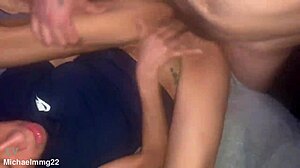 mexican petite skinny amateur latina in homemade setting