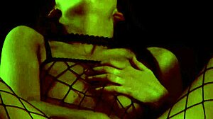 i feel so naughty fingering myself in stockings and fishnets