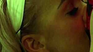 Submissive Lesbian Licks Dominant Mistress