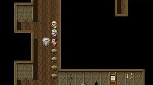 Hgame shera in hotel part-time job exposing chest