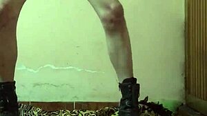 Innocent young person explores new experiences