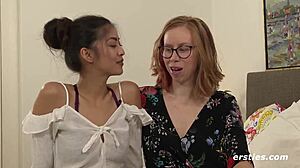 Ersties Delivers Schmackhafter Lesbischer Sex Par Excellence!
