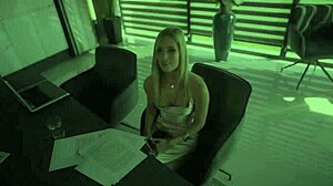 Innocent Assistant Candee Licious Craves Huge Cock in POV Anal