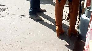 Culos De Tentacion Iv: Outdoor Milf Masturbation