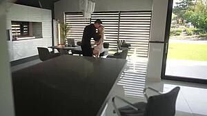 Innocent Assistant Candee Licious Craves Huge Cock in POV Anal