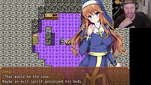 Monster Seed Swallows Nun's Pussy!