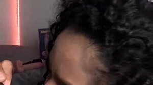 blowjob in hotel room with latina babe