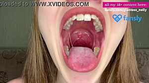 Giantess Vore Swallows Gummy Bears in Belly Fetish