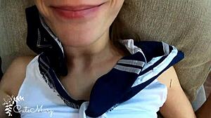 She Rides And Sucks Me Until I Cum In Her Mouth!