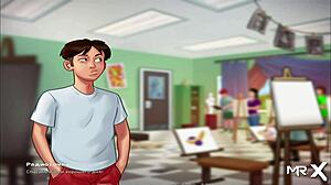 Teen 18+ Cums Quickly in Teacher's Summertime Saga