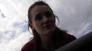 cheap street hooker banged on dirty sideroad