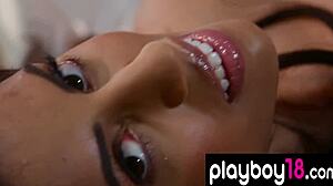 latina babe sarah mooney poses for photos of her big boobs