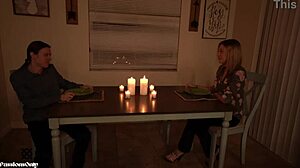 Wow, výroční nálada s tímhle horkým párem!