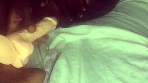 Ride that dildo in pussy and anal till creampie? So hot!