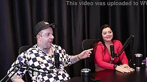 Alice Vasconcelos, Beautiful Teen, Rides in Cowgirl While Old Partner Watches in Cuckold Scene