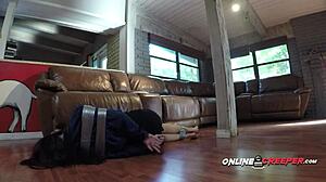 Bruno forces realtor to take his monster cock in rough multiple positions hardcore