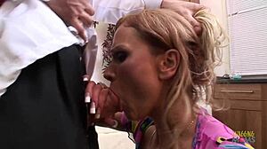 One stiff dick isn't enough to satisfy this babe now