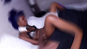 Teaching Trixxie To Fuck Monster Black Cock! Deepthroat, Fucking, And Explosive Cumshot!