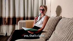 Psychologist in Glasses and Heels Gets Wild in Fantasy Action