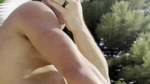 I enjoy oily masturbation outdoors in public.