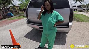 Stacy, 'Give Me That Cock!' Blowjob In Public