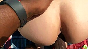 Teen 18+ Takes Monster Cock Outdoors at Lake