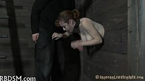 hardcore thralldom video where submissive endures intense domination