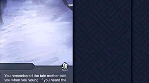 caressing and sucking tenkas' massive big tits