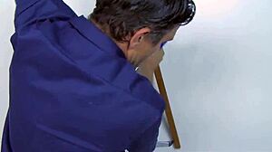 Peta Jensen Takes Mick Blue's Big Cock In Brazzers World War.