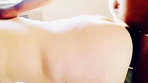 hey, that hot blonde pawg with blue eyes is licking my cum off her butt right now