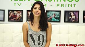 Casting Teen Roughfucked During Sexaudition